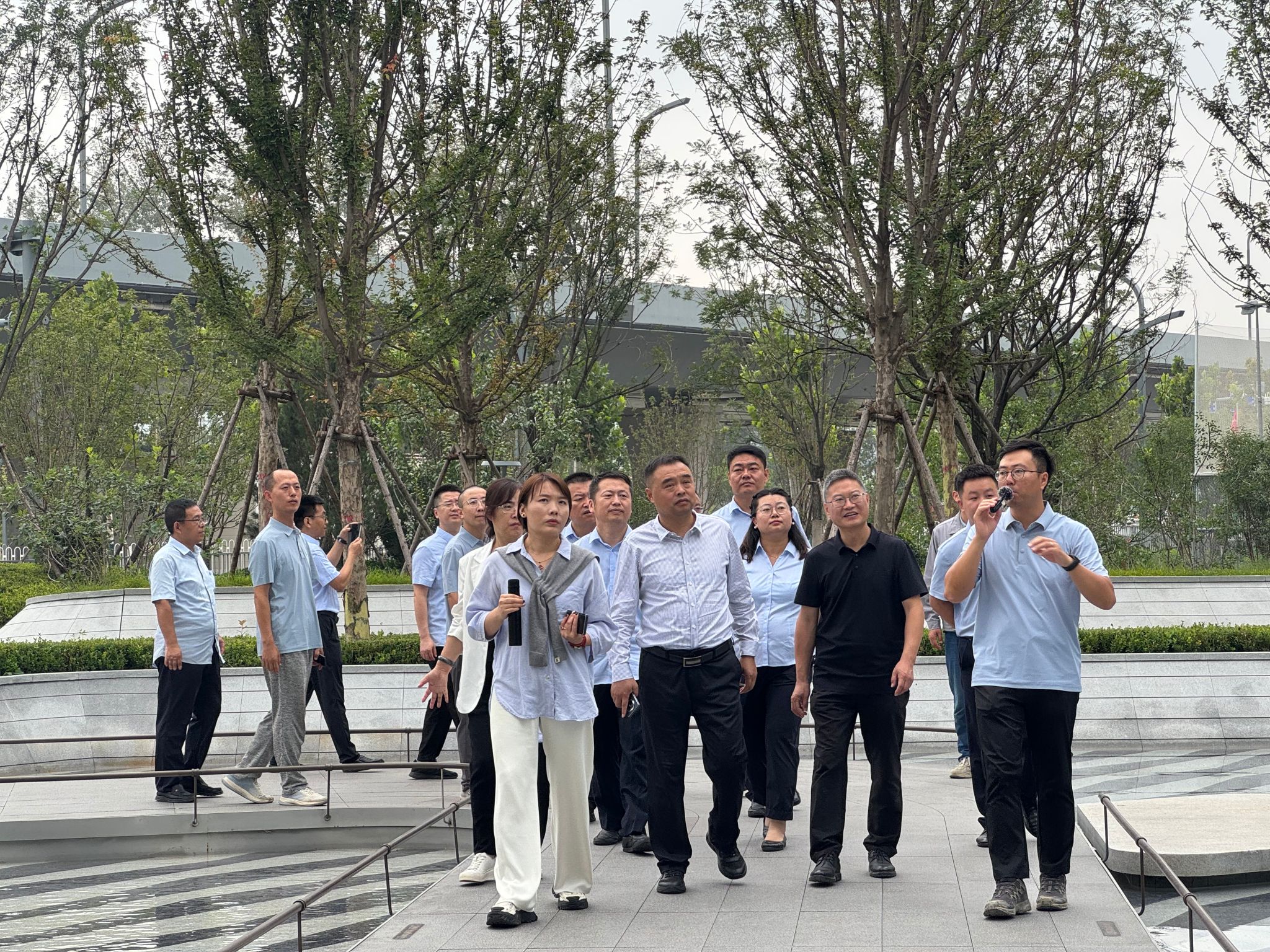 山西建投園區(qū)建發(fā)集團開展“質(zhì)量月”項目觀摩交流活動