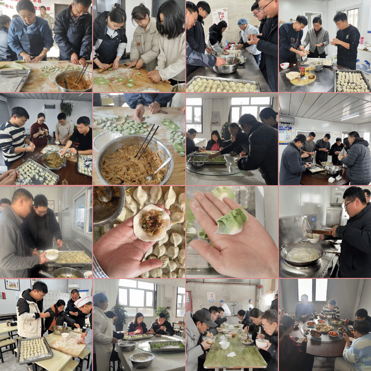 山西建投七建集團(tuán)開(kāi)展“圍爐話(huà)冬至 共勞暖人心”包餃子活動(dòng)