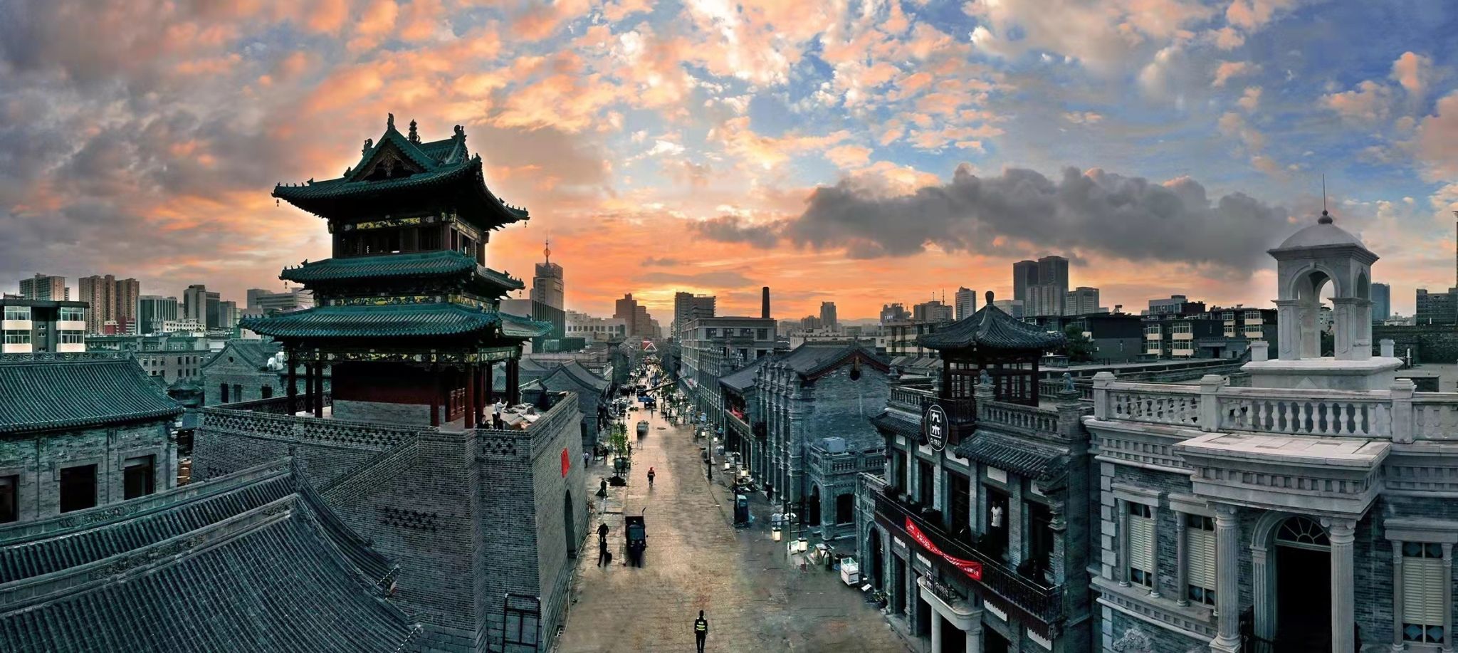 山西建投一建集團(tuán)承建的太原鐘樓街項(xiàng)目獲評(píng)“亞洲都市景觀獎(jiǎng)”