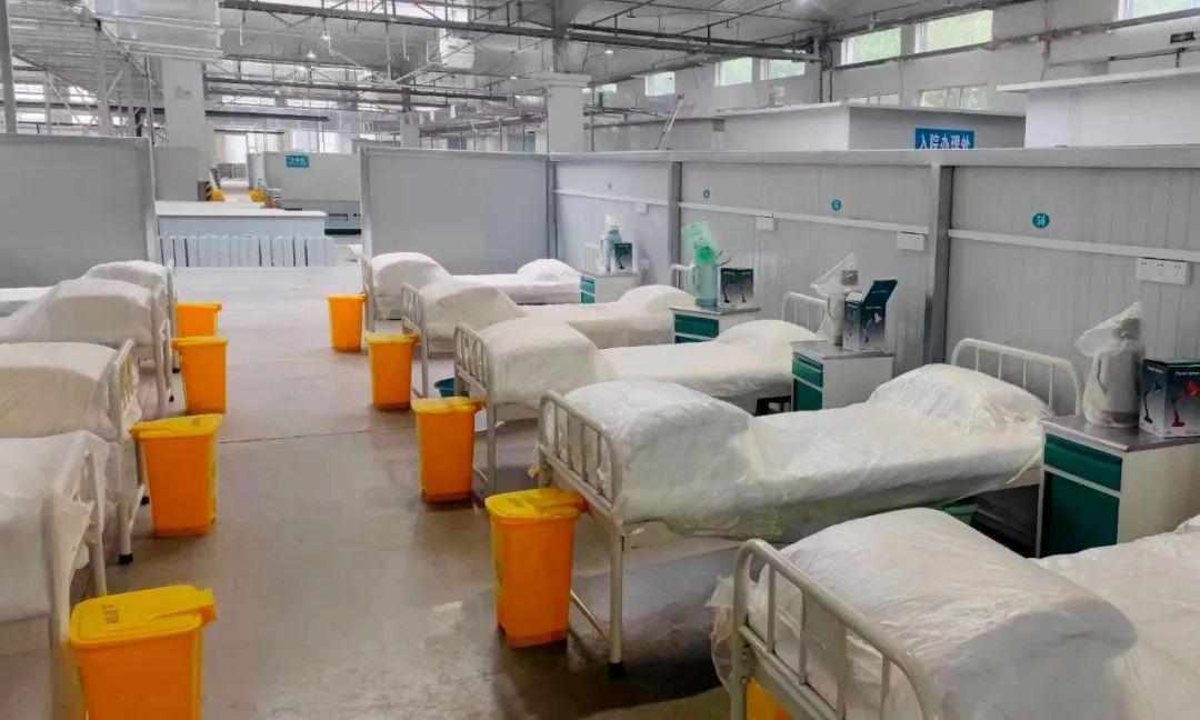 山西建投三建集團極速改造長治市方艙醫(yī)院