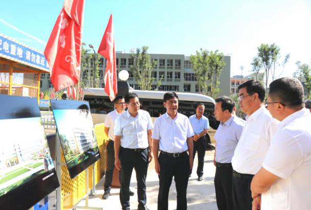 晉中市委書記在山西建投承建重點工程調(diào)研