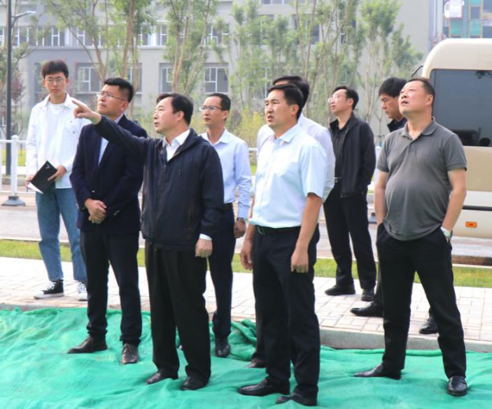 晉中市副市長在山西建投承建的重點(diǎn)工程調(diào)研
