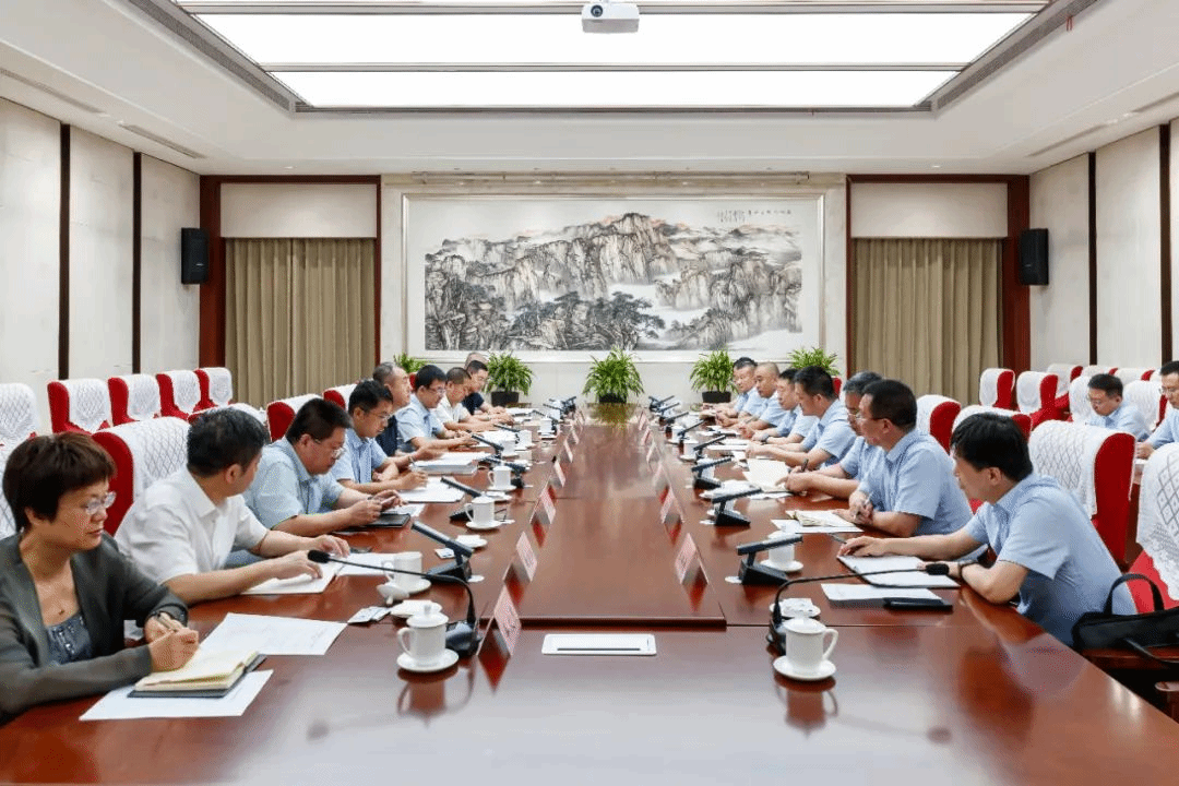 山西建投與晉城市政府舉行工作會談