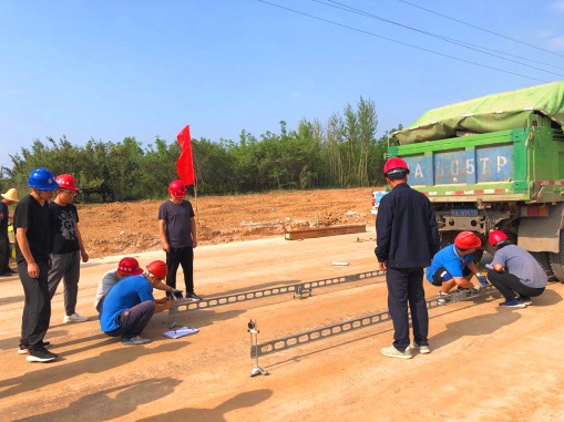山西建投晉中指揮部在建項目開展路基驗收工作