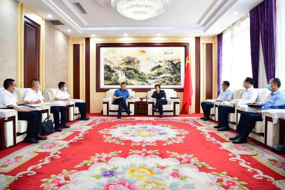 山西建投與朔州市政府舉行工作會(huì)談