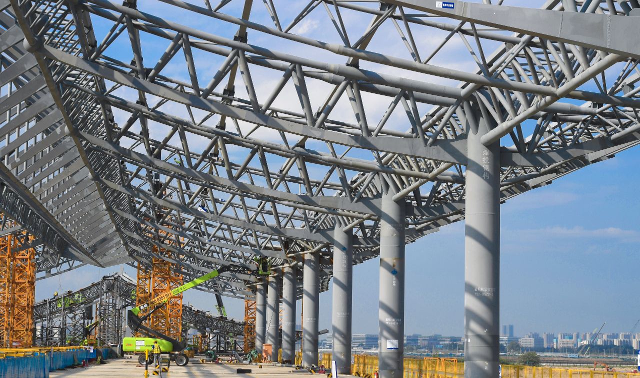 山西建投瀟河產(chǎn)業(yè)公司項目人員全力推進太原武宿國際機場T3航站樓東西指廊項目建設(shè)