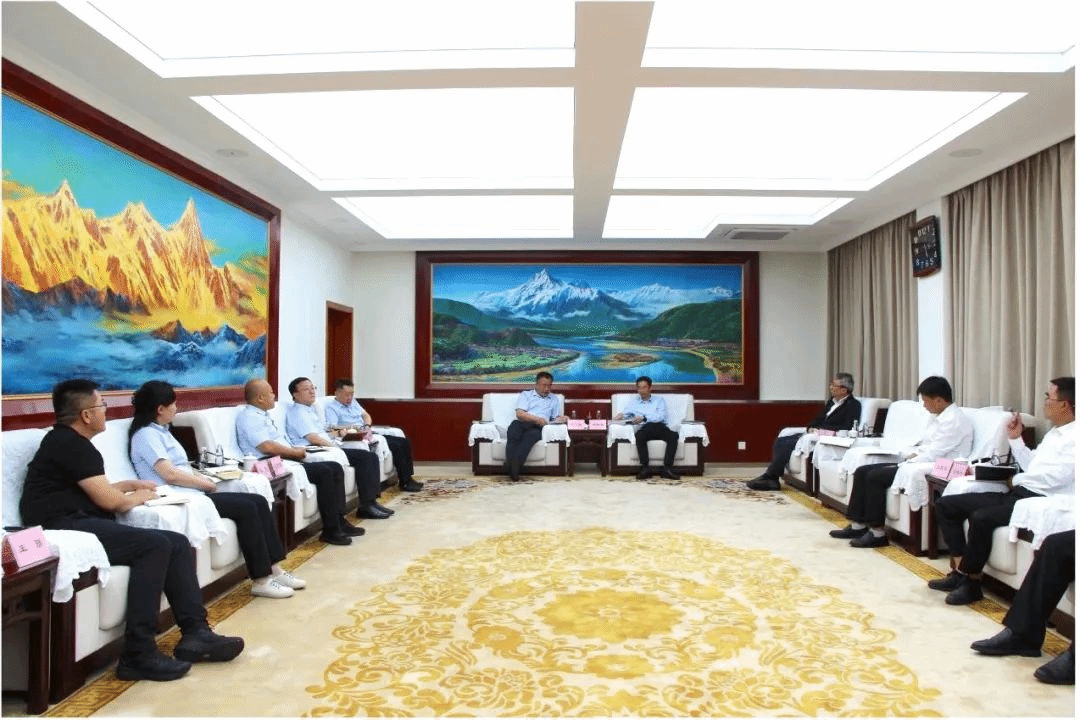 山西建投領(lǐng)導(dǎo)在西藏林芝市開(kāi)展商務(wù)洽談活動(dòng)