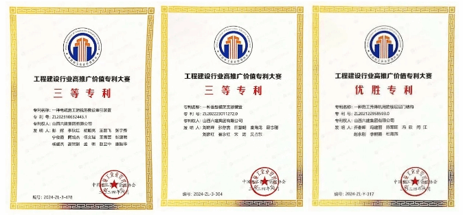 山西建投六建集團榮獲多項科技創(chuàng)新獎