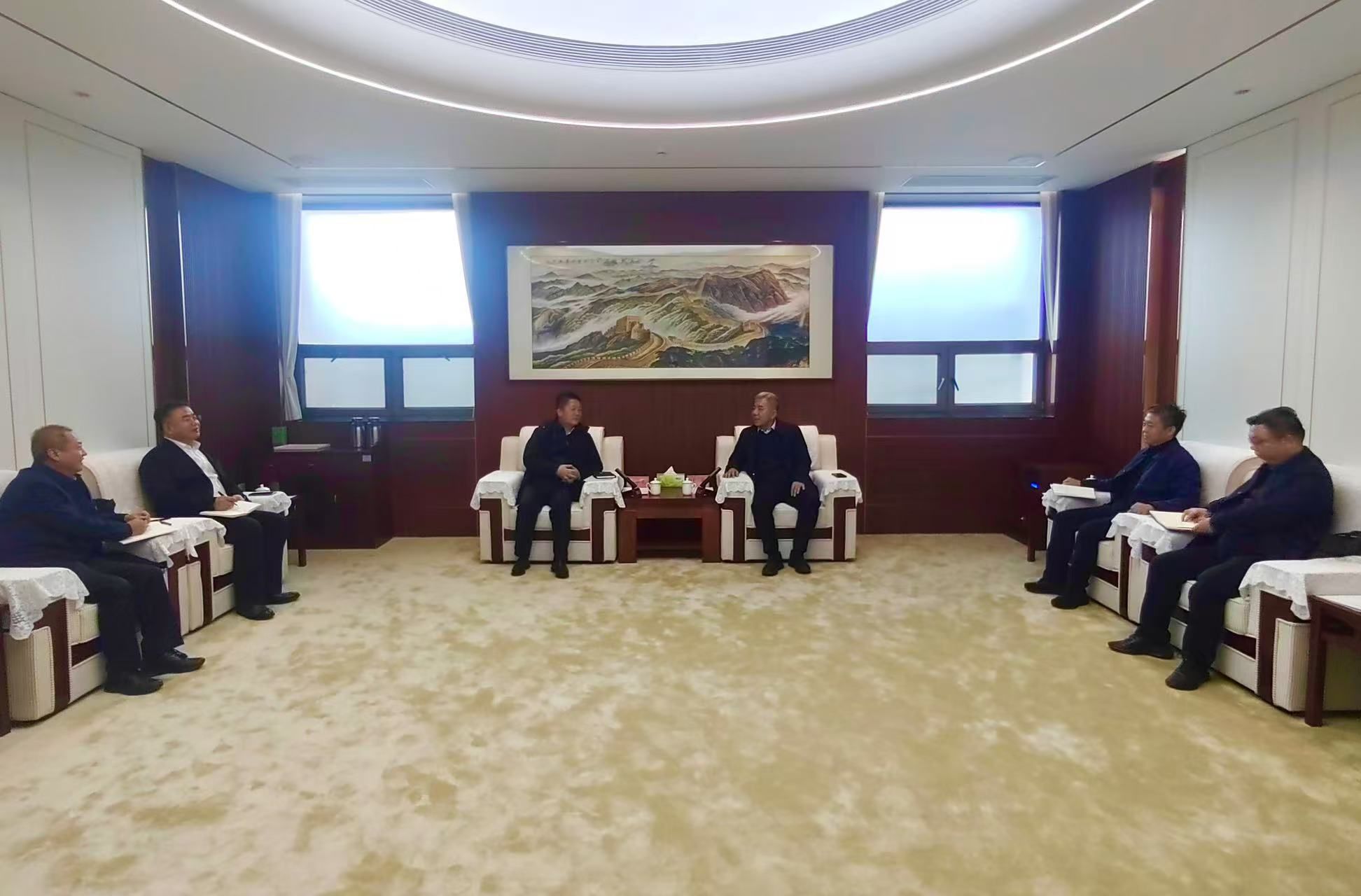 山西建投集團(tuán)與山西省能源局舉行工作會(huì)談