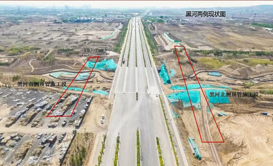 山西建投總承包部龍城大街區(qū)域路網(wǎng)、電力管溝工程首次涉足頂管工程