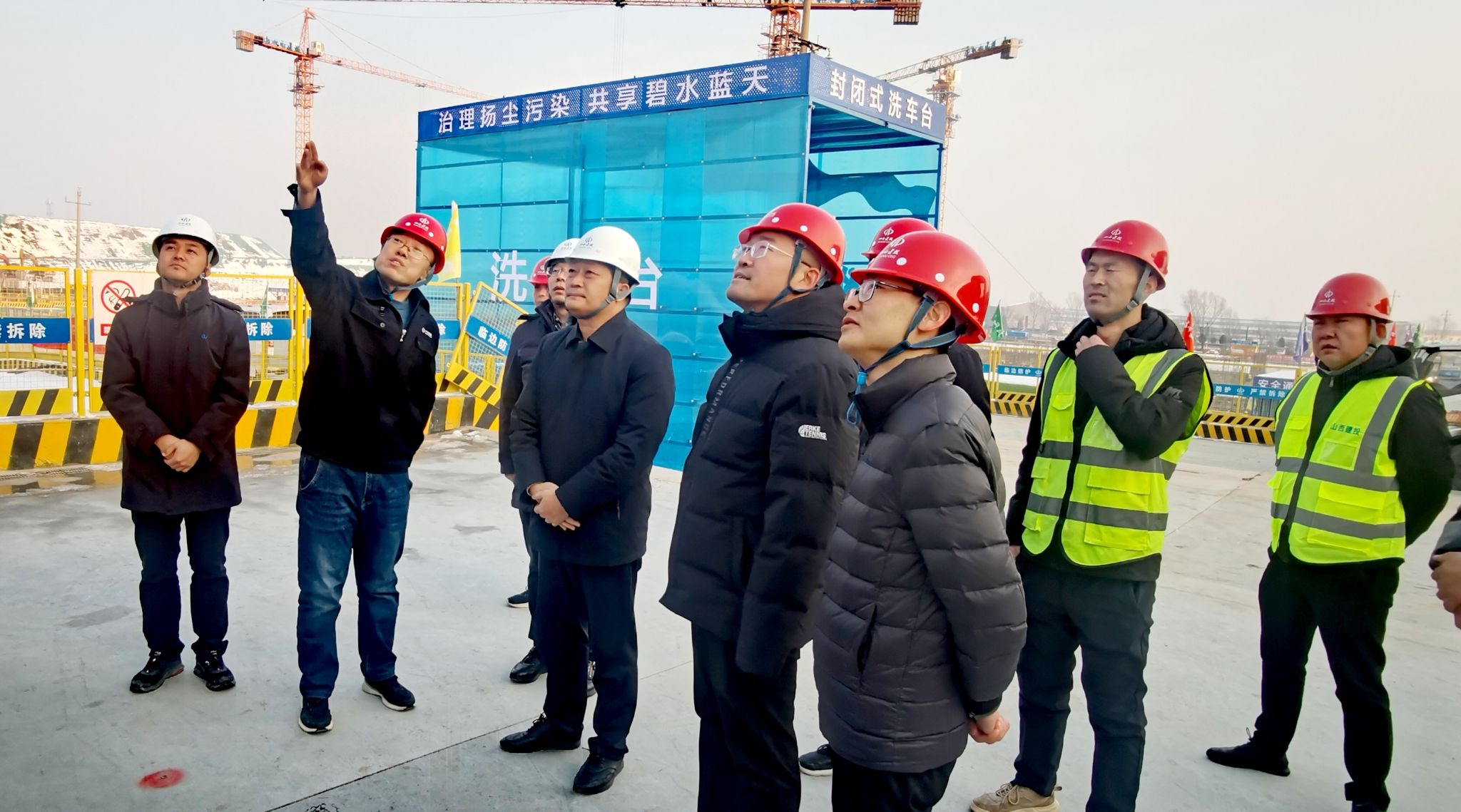 山西建投集團(tuán)領(lǐng)導(dǎo)帶班檢查重點(diǎn)項(xiàng)目安全生產(chǎn)工作