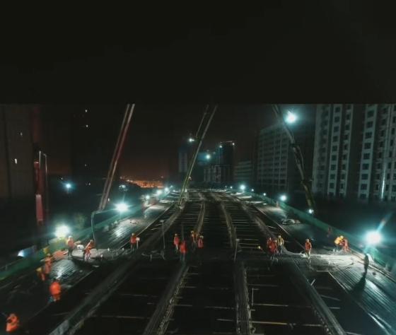 晉中龍城大街快速化改造項(xiàng)目掀起秋季大干熱潮