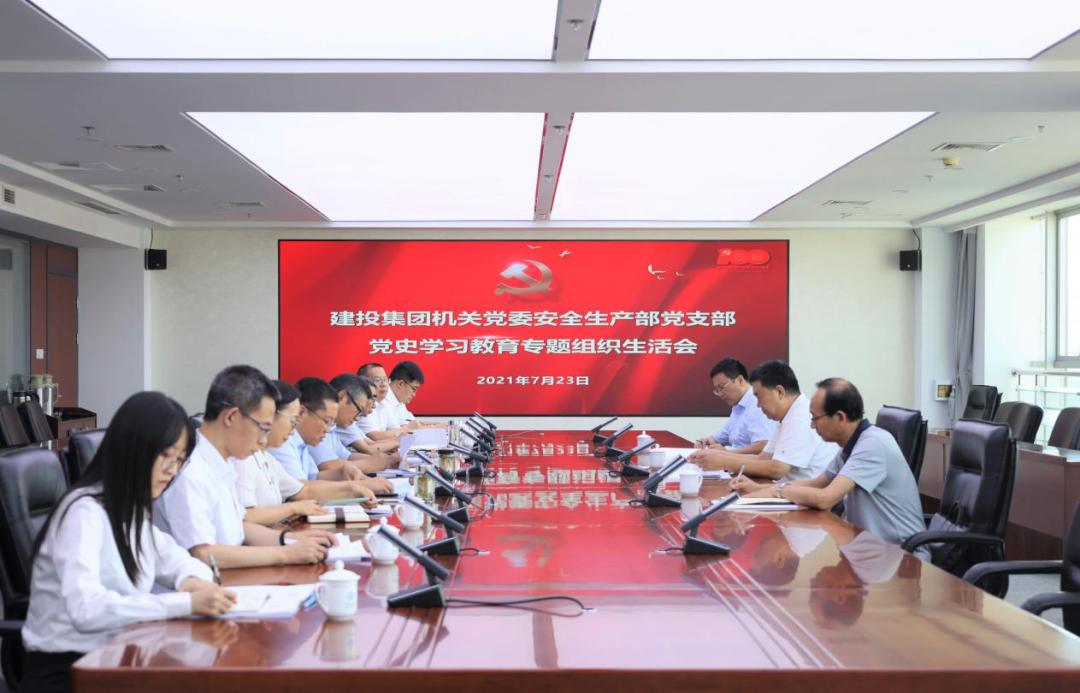 省委黨史學習教育巡回指導組第十五組指導山西建投黨史學習教育專題組織生活會
