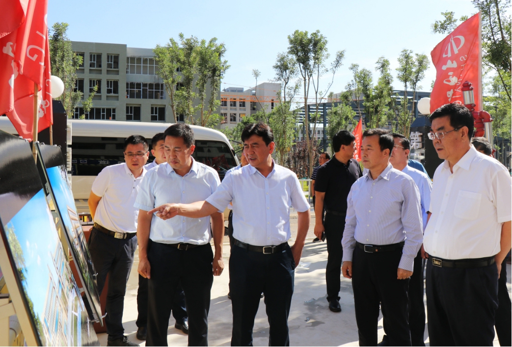 晉中市委書記趙建平調(diào)研山西職教港項目建設(shè)情況