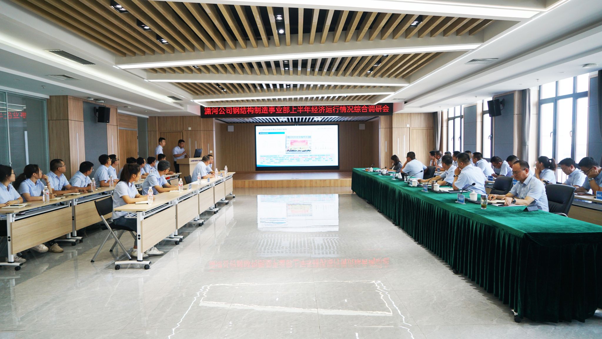 山西建投瀟河產(chǎn)業(yè)公司開展上半年經(jīng)濟(jì)運(yùn)行情況綜合調(diào)研