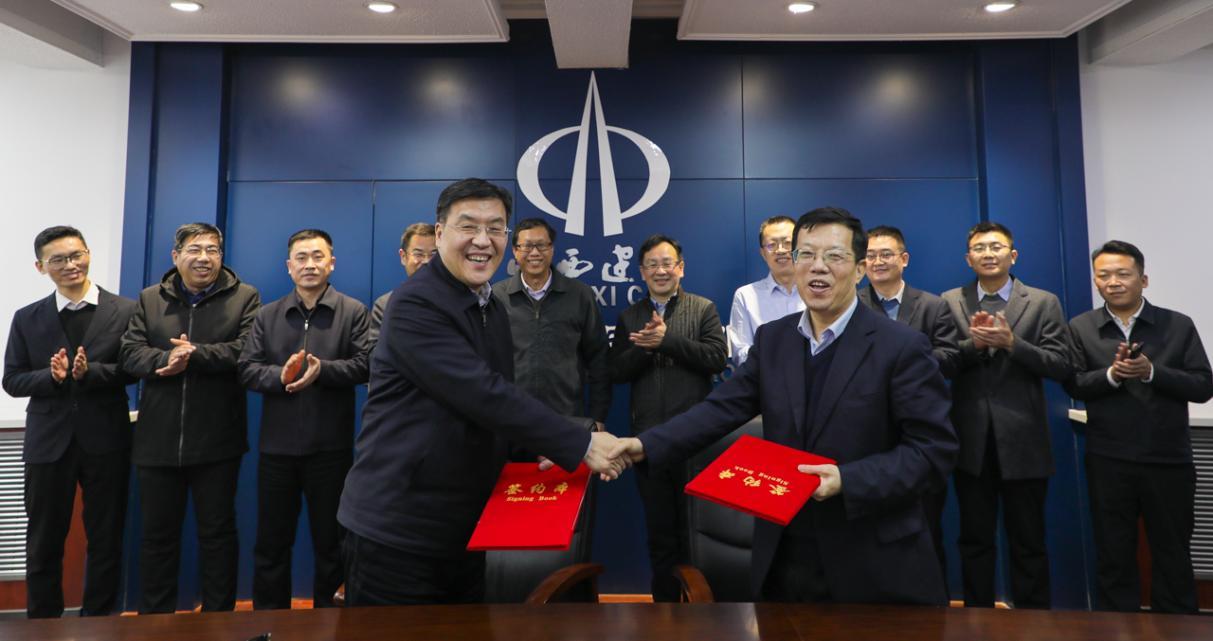 中國(guó)水電基礎(chǔ)局有限公司來(lái)山西建投六建集團(tuán)開(kāi)展洽談交流