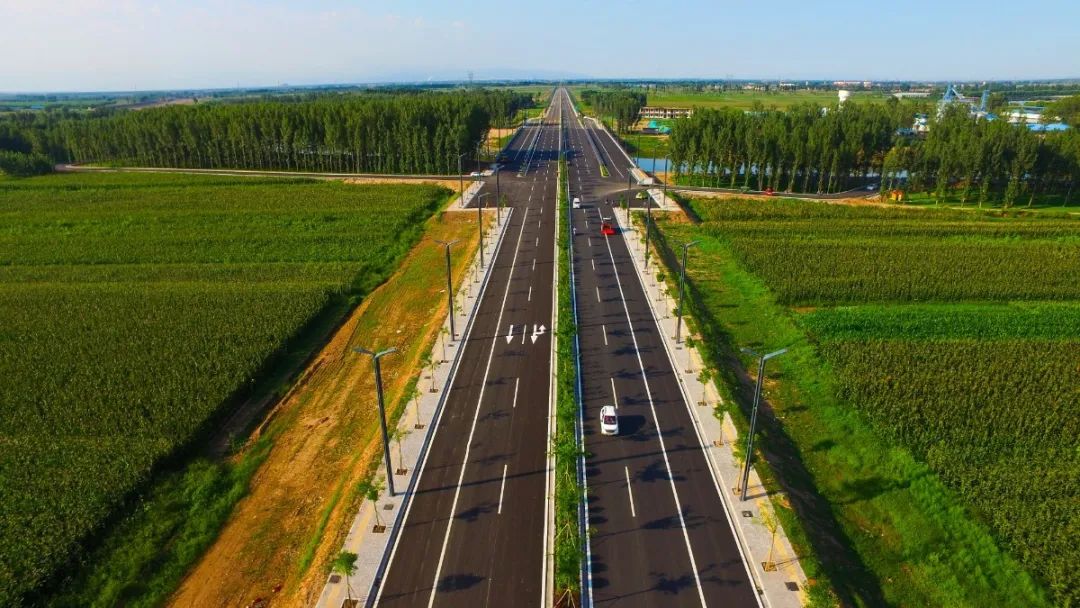 山西建投建工集團(tuán)投資建設(shè)運營的祁縣貫中大道正式通車