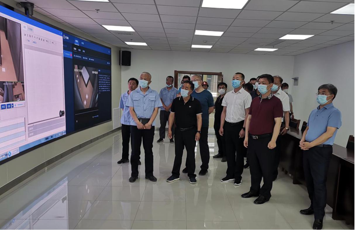 山西省委常委、紀(jì)委書記、監(jiān)察委員會(huì)主任在山西建投四建集團(tuán)承建的太原市廉政教育基地項(xiàng)目調(diào)研