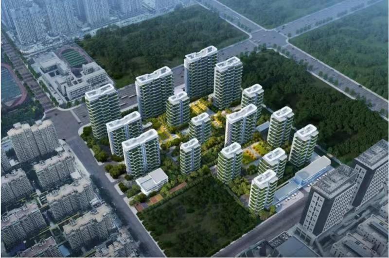 山西建投一建集團(tuán)中標(biāo)河南省新鄉(xiāng)市新投潤華·森林云墅項目