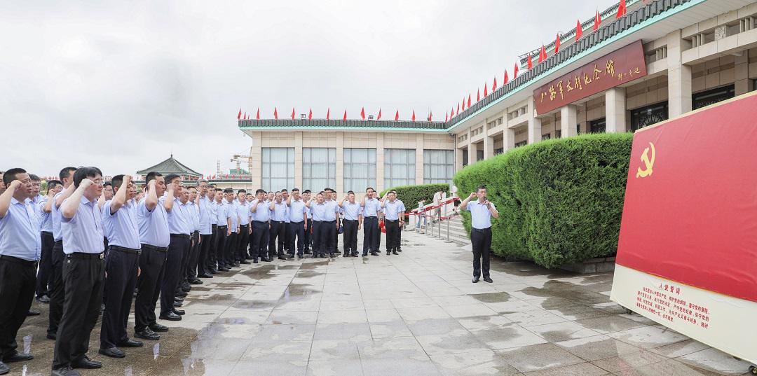 山西建投六建集團(tuán)開(kāi)展“重溫光輝歷史傳承太行精神”主題黨日活動(dòng)