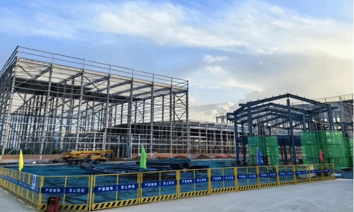 山西建投三建集團長治高新區(qū)鋰電產(chǎn)業(yè)園項目刷新“進度條”